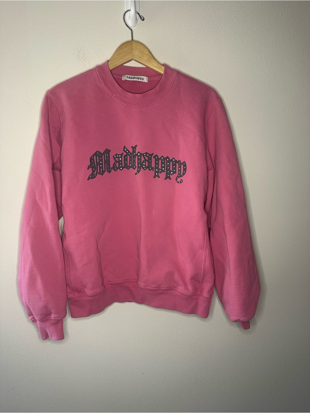 Madhappy Bijou Rhinestone Fleece Crewneck size medium? - Picture 6 of 10